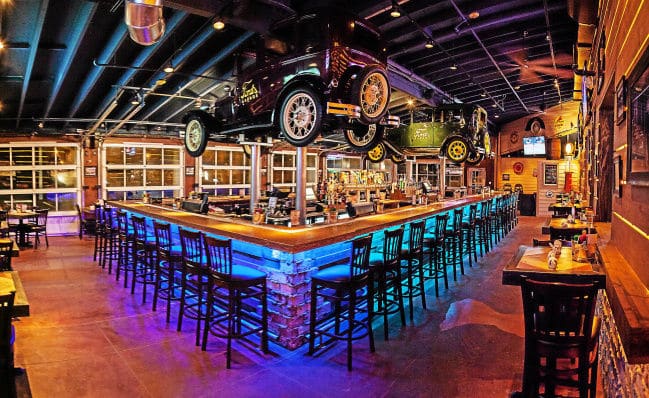 A photo of old-timey cars at Ford's Garage in Southwest Florida