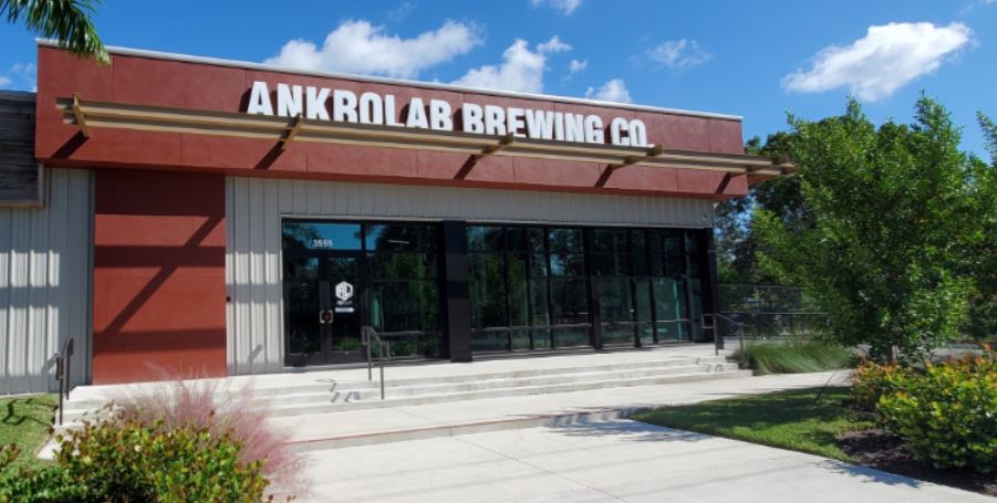 Outside photo of Ankrolab Brewing Company