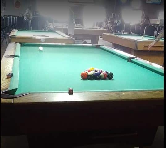 Pool table at Midtown Lounge in Cape Coral