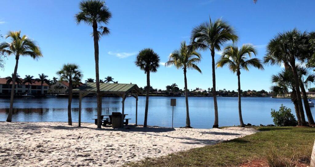 Four Freedoms Park Beach in Cape Coral