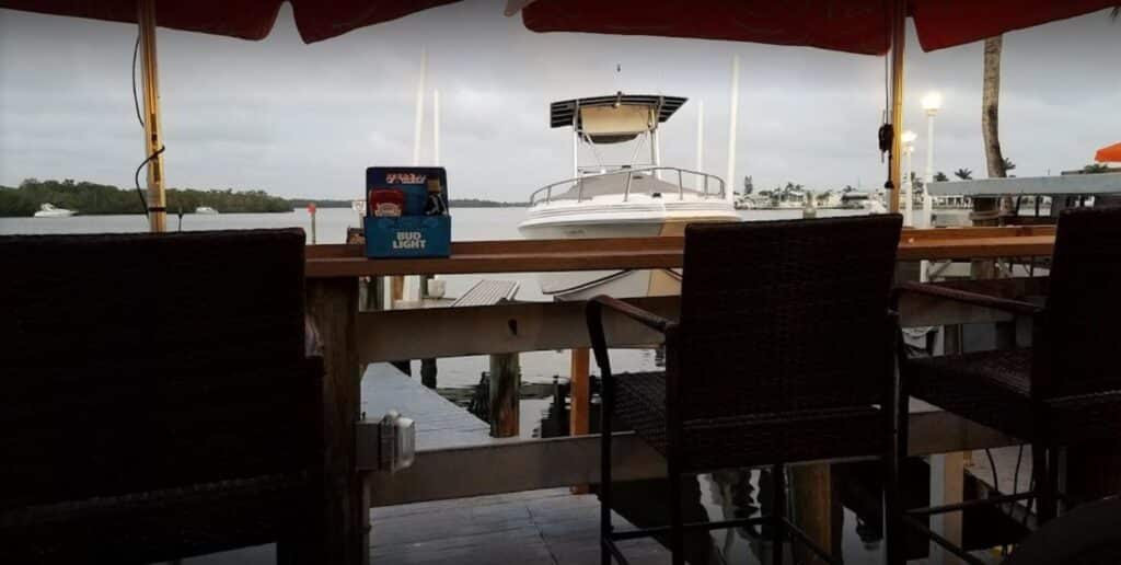 Nauti Parrot Dock Bar in Fort Myers