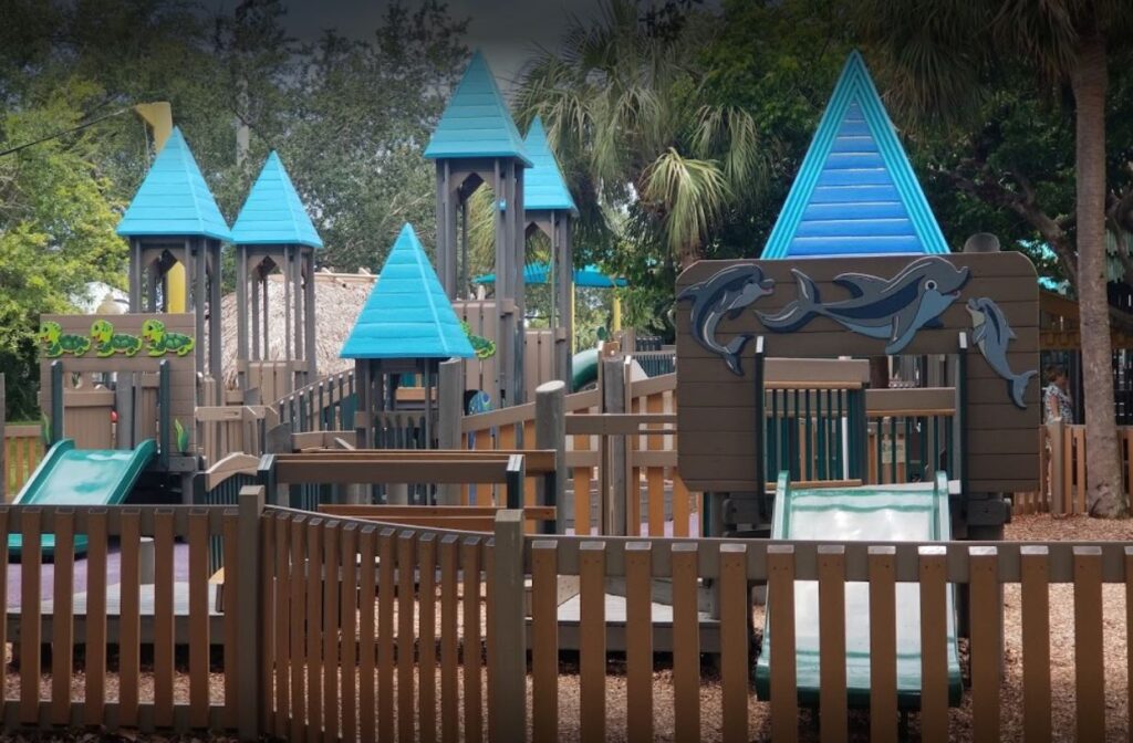 Playground at Cambier Park in Naples