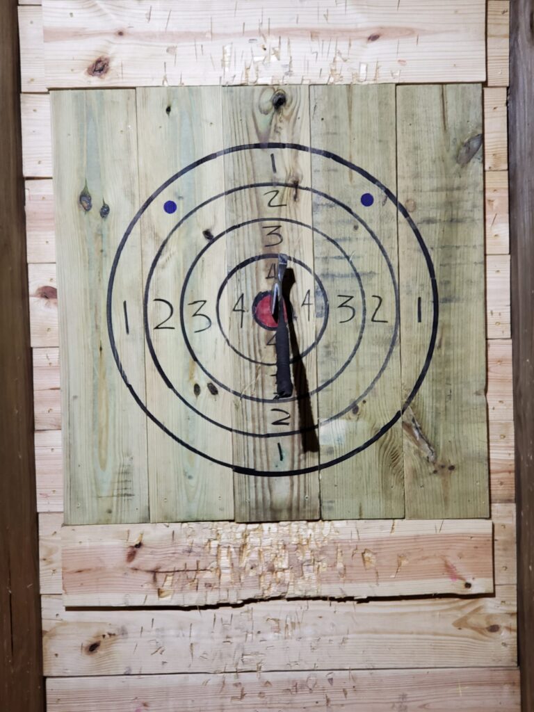 Axe Throwing At Lumber Axe In Fort Myers