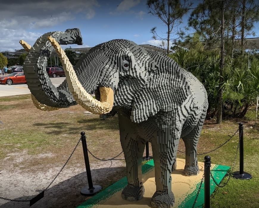 Lego Elephant at Naples Zoo