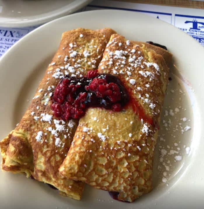 Crepes at Annie's Restaurant in Cape Coral