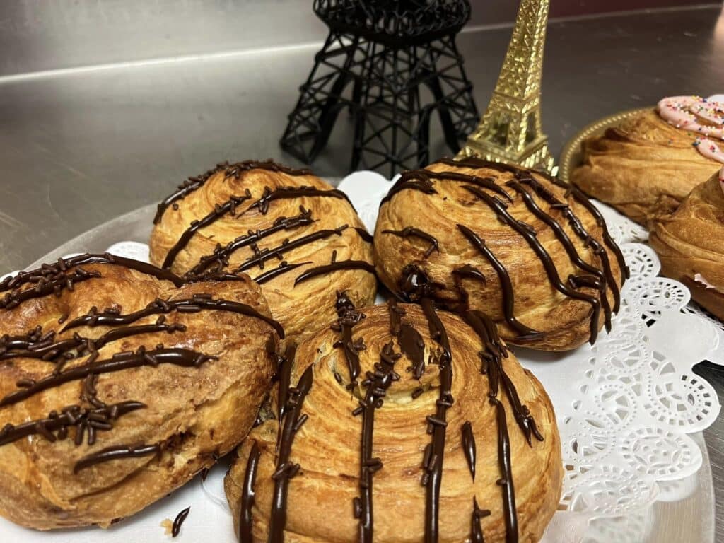 Bakery goods at Aux Delices