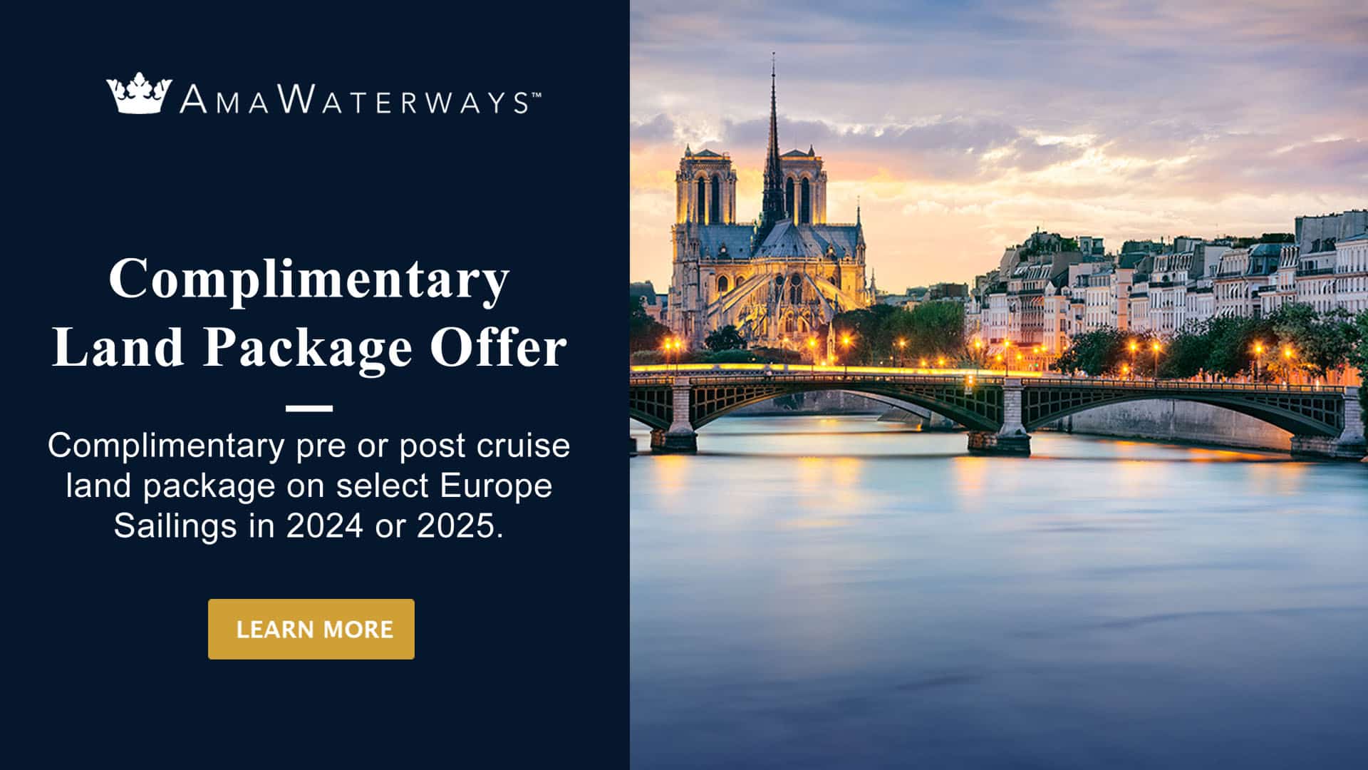 Amawaterways exclusive travel advisor deal