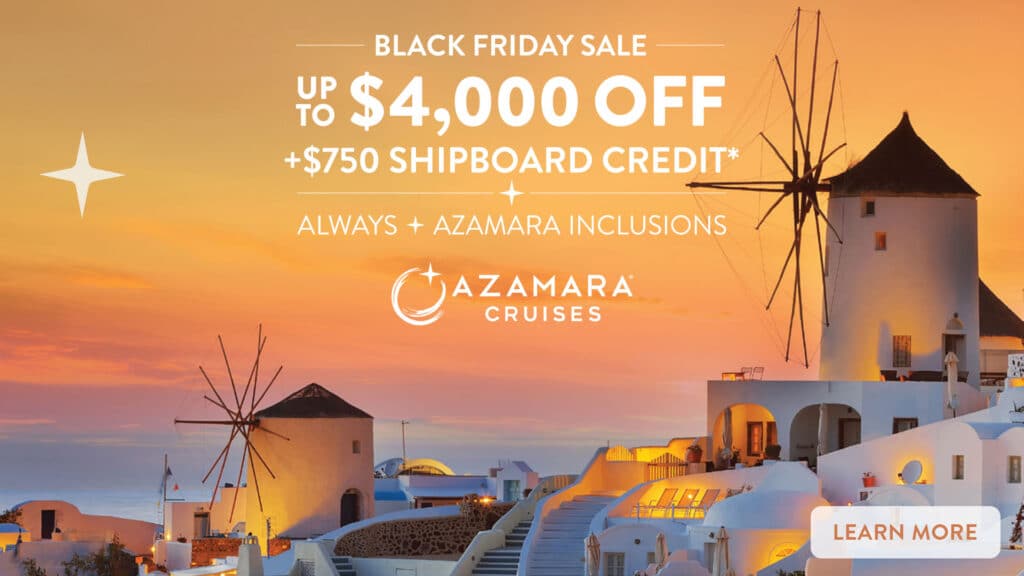 Azamara Black Friday Cruise Deal Azamara Black Friday Cruise Deal 2024