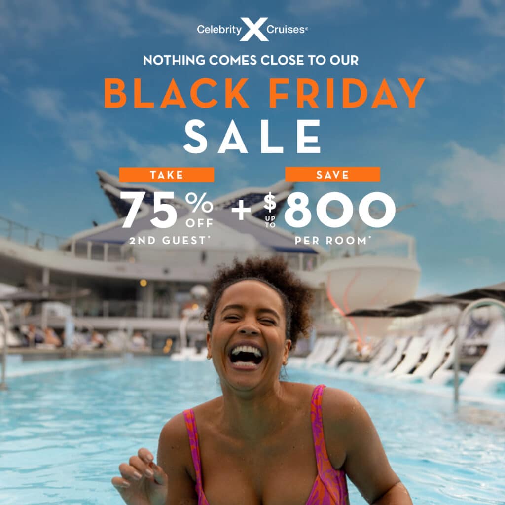 Celebrity Cruises Black Friday Deal 2024 Black Friday Deal with Celebrity Cruises 2024