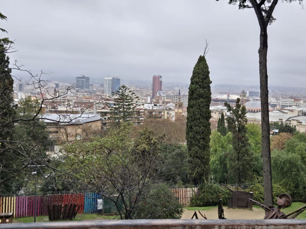 Views from Poble Espanyol
