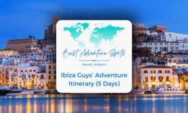 Ibiza Guys’ Adventure Itinerary (5 Days)