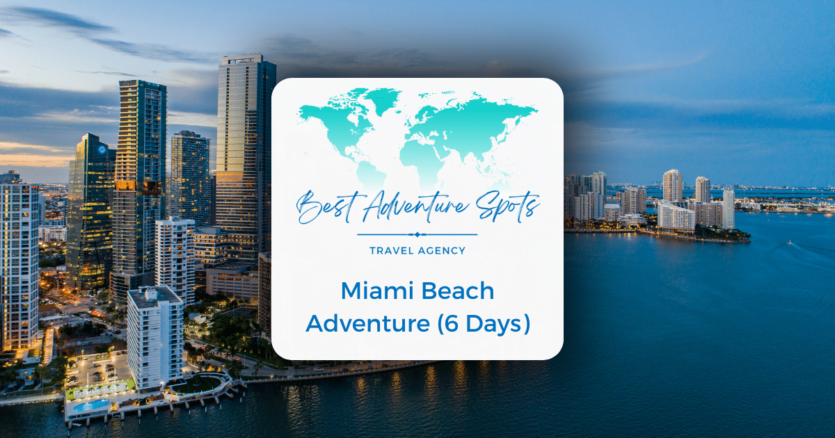 Miami Beach Guys' Adventure (6 Days)