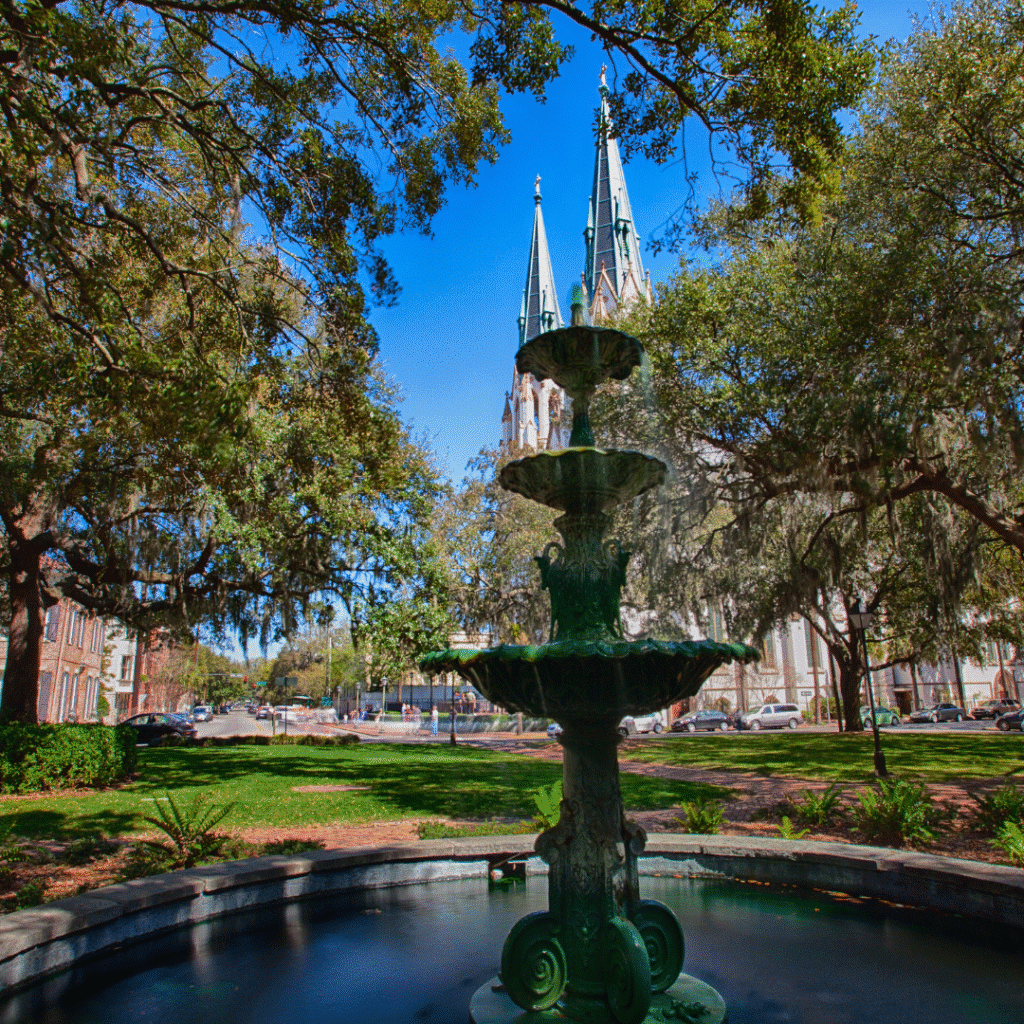 Lafayette Square, Savannah, GA