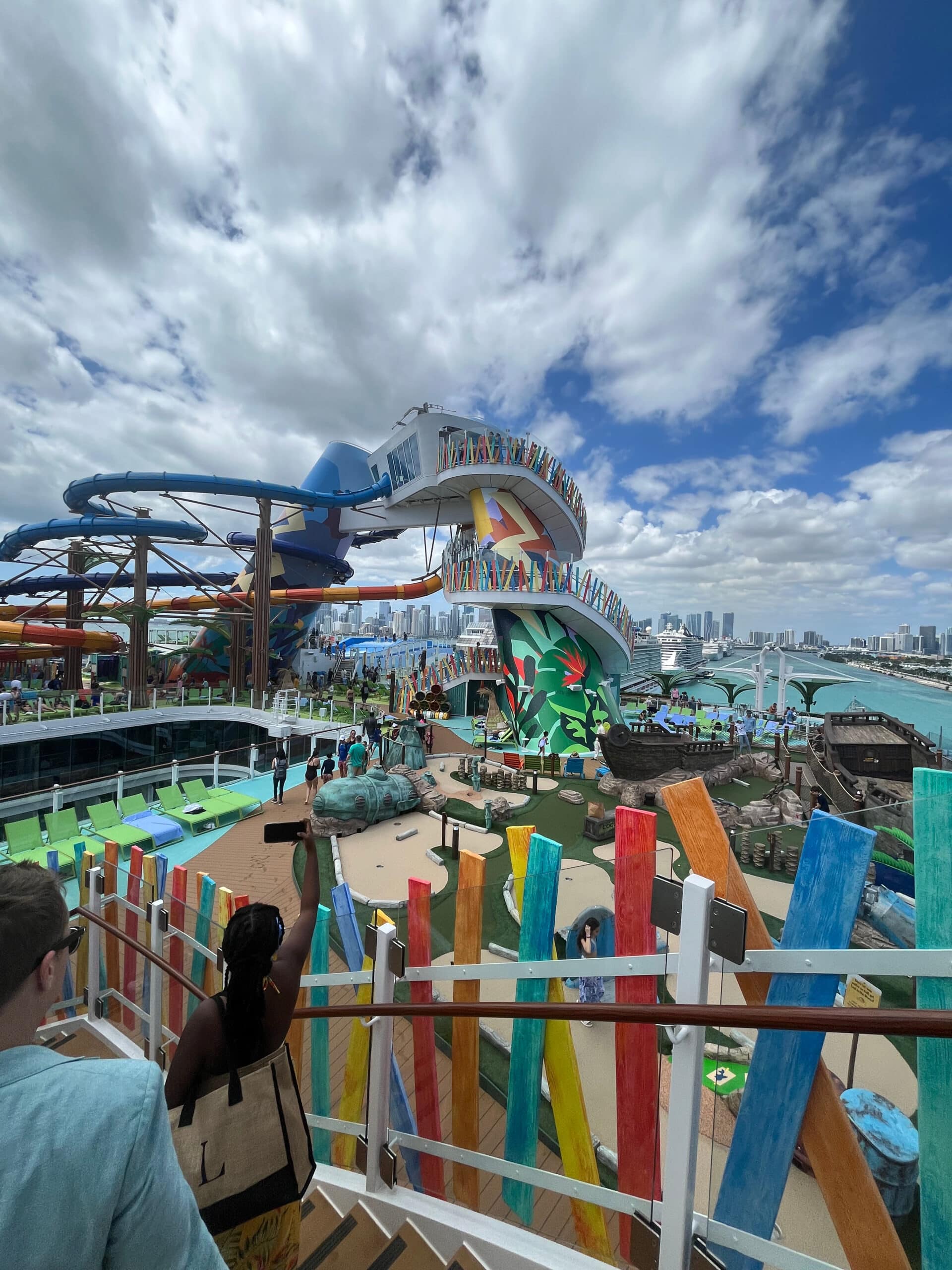 Outdoor area on Icon Of the Seas a Royal Caribbean ship