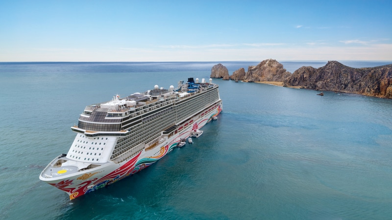 NCL_Joy_Aerial_CaboSanLucas_0103 Norwegian Joy in Cabo