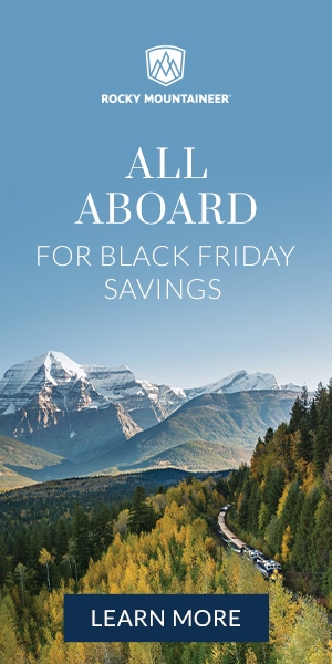 Rocky Mountaineer 2025 Black Friday Sale